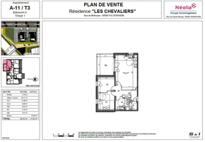 t3 à la vente -   68840  PULVERSHEIM, surface 48 m2 vente t3 - UBI428368706